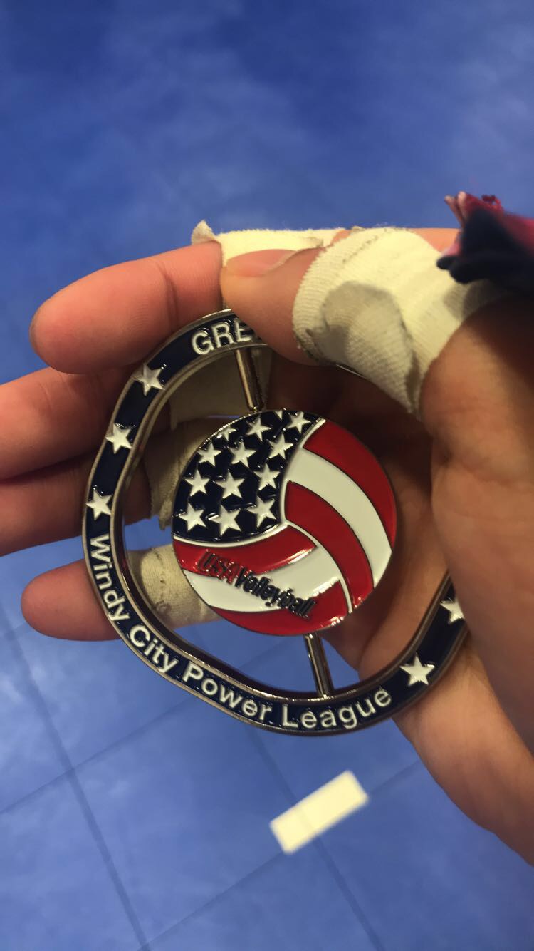 Winning a silver medal in a Windy City Power League